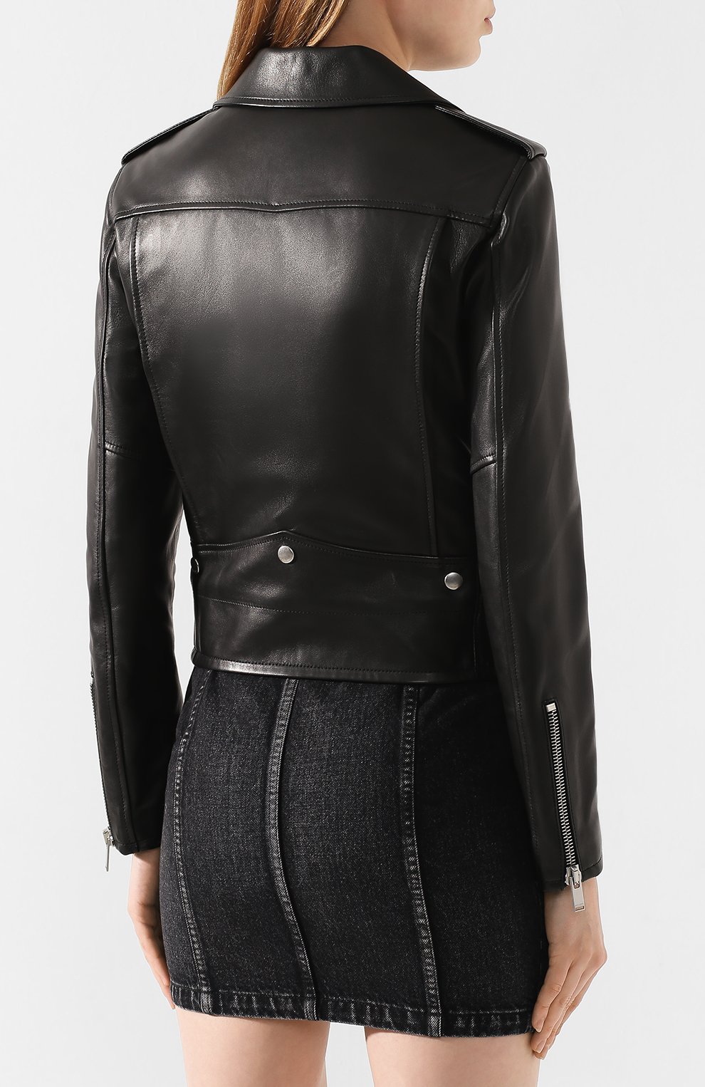 Кожаная куртка SAINT LAURENT, арт. 481862/Y50A2, фото 4
