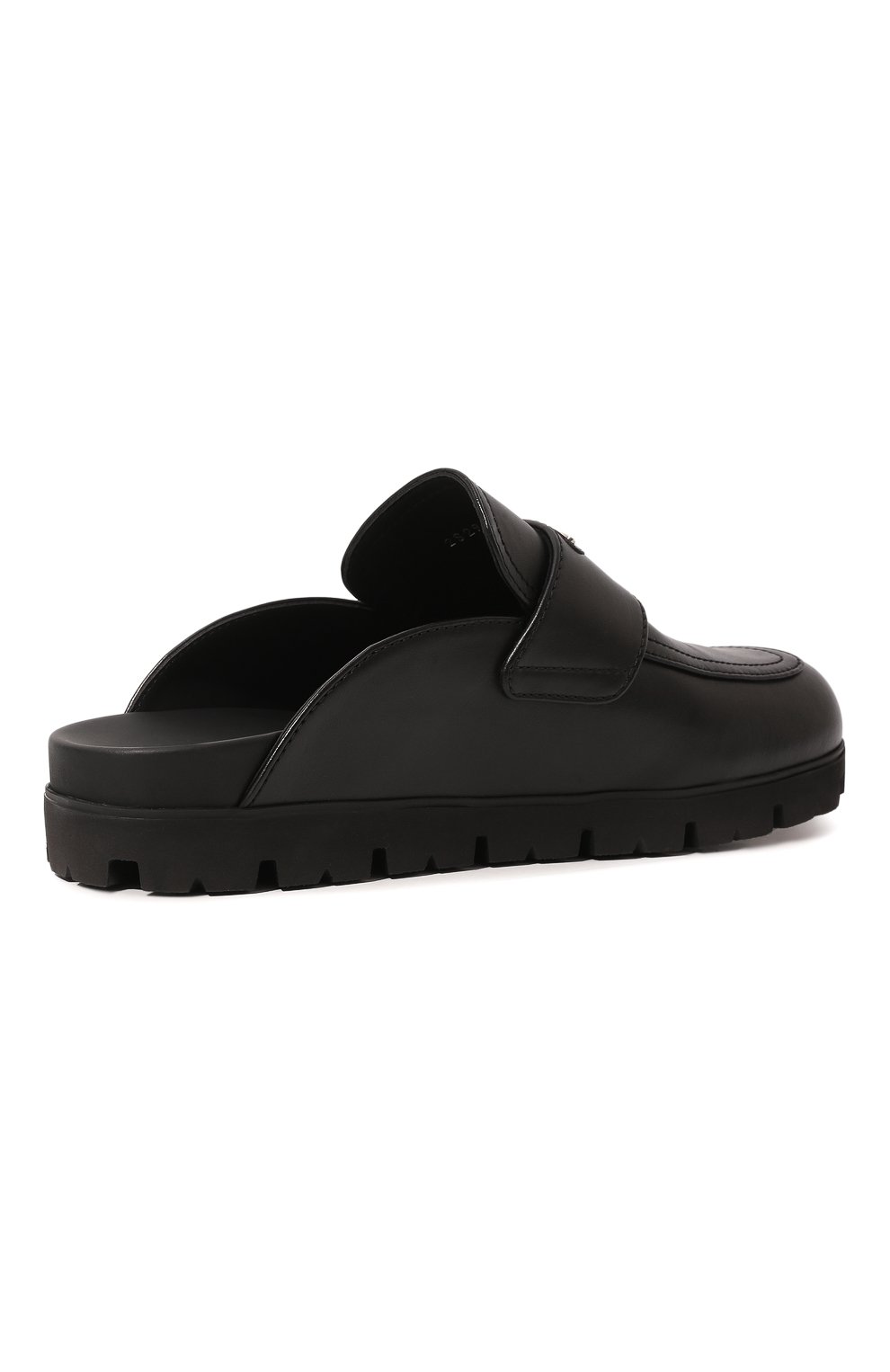 Кожаные сабо PRADA, арт. 2S2956-8NQ-F0002-G000, фото 5