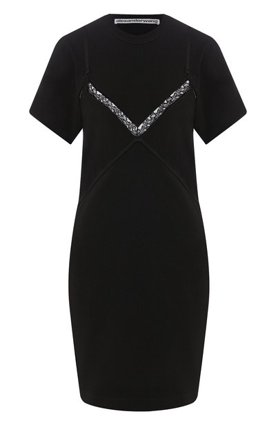 Женское хлопковое платье ALEXANDER WANG, арт. 1CC1206282