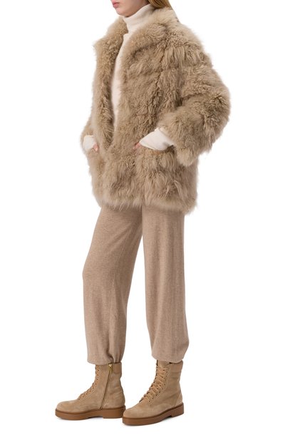 Замшевые ботинки SANTONI, арт. WTHG59511TISAPFR, фо�то 3