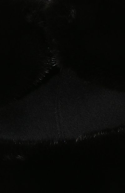 Шерстяная шапка-ушанка мехом норки VICTORIA KUSENKOVA, арт. 339102885158, фото 3