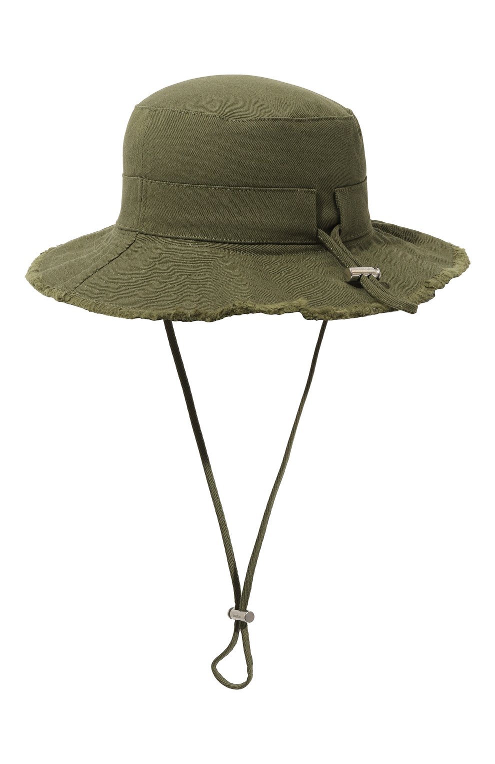 Хлопковая панама JACQUEMUS хаки цвета по цене 16600 руб., арт. 22H/213AC002-5012, фото 3 Хлопковая панама JACQUEMUS, арт. 22H/213AC002-5012, фото 3