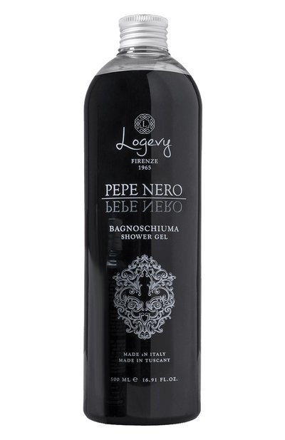 Женского парфюмерный гель для душа pepe nero / "черный перец" (500ml) LOGEVY FIRENZE 1965, арт. 8050519370608