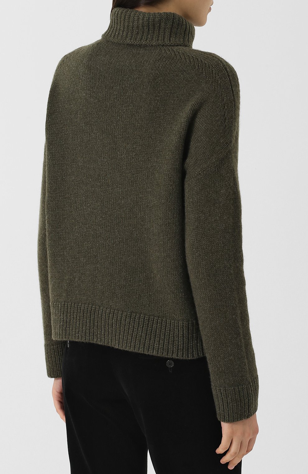 Кашемировый пуловер с высоким воротником LORO PIANA, арт. FAI3335, фото 4