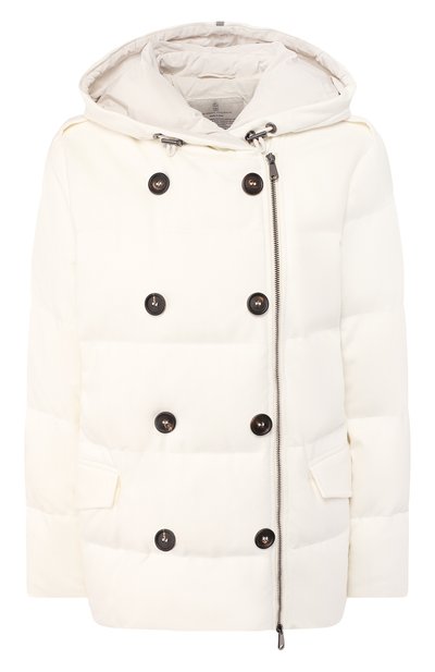 Женский пуховик из шерсти BRUNELLO CUCINELLI, арт. MB5398440