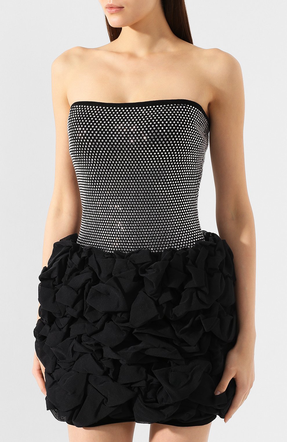 Платье BALMAIN черного цвета по цене 322000 руб., арт. SF06694/K508, фото 3 Платье BALMAIN, арт. SF06694/K508, фото 3