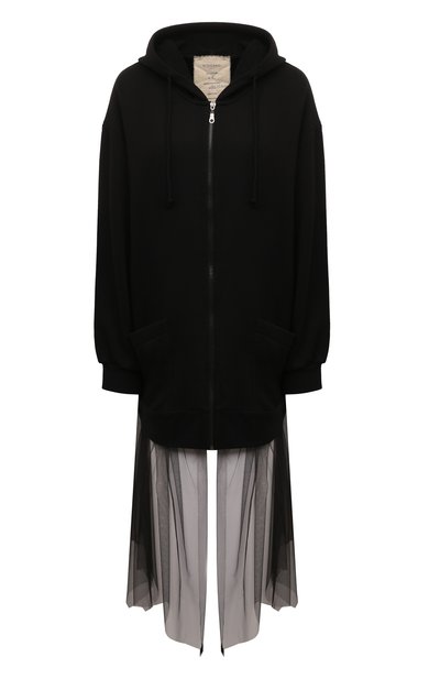 Женский толстовка из хлопка и льна MIDGARD PARIS, арт. FA1-HD14-BK