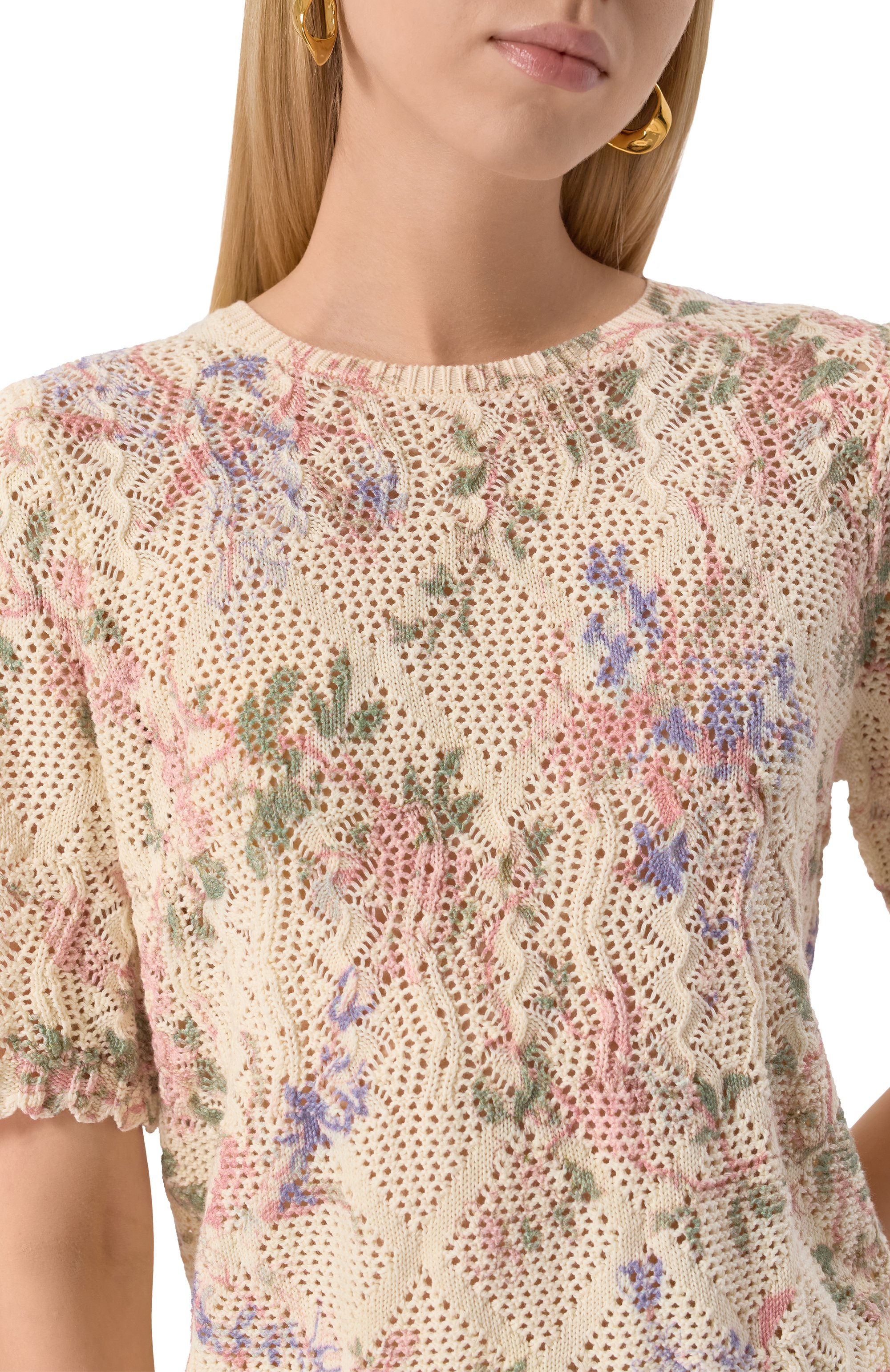 Хлопковый топ TWINSET, арт. 251TT3340, фото 5