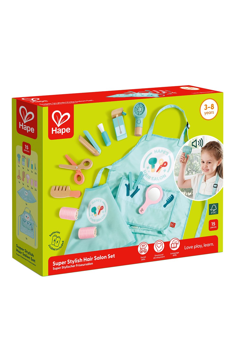 Игровой набор для парикмахерской HAPE, арт. E3060_HP, фото 2