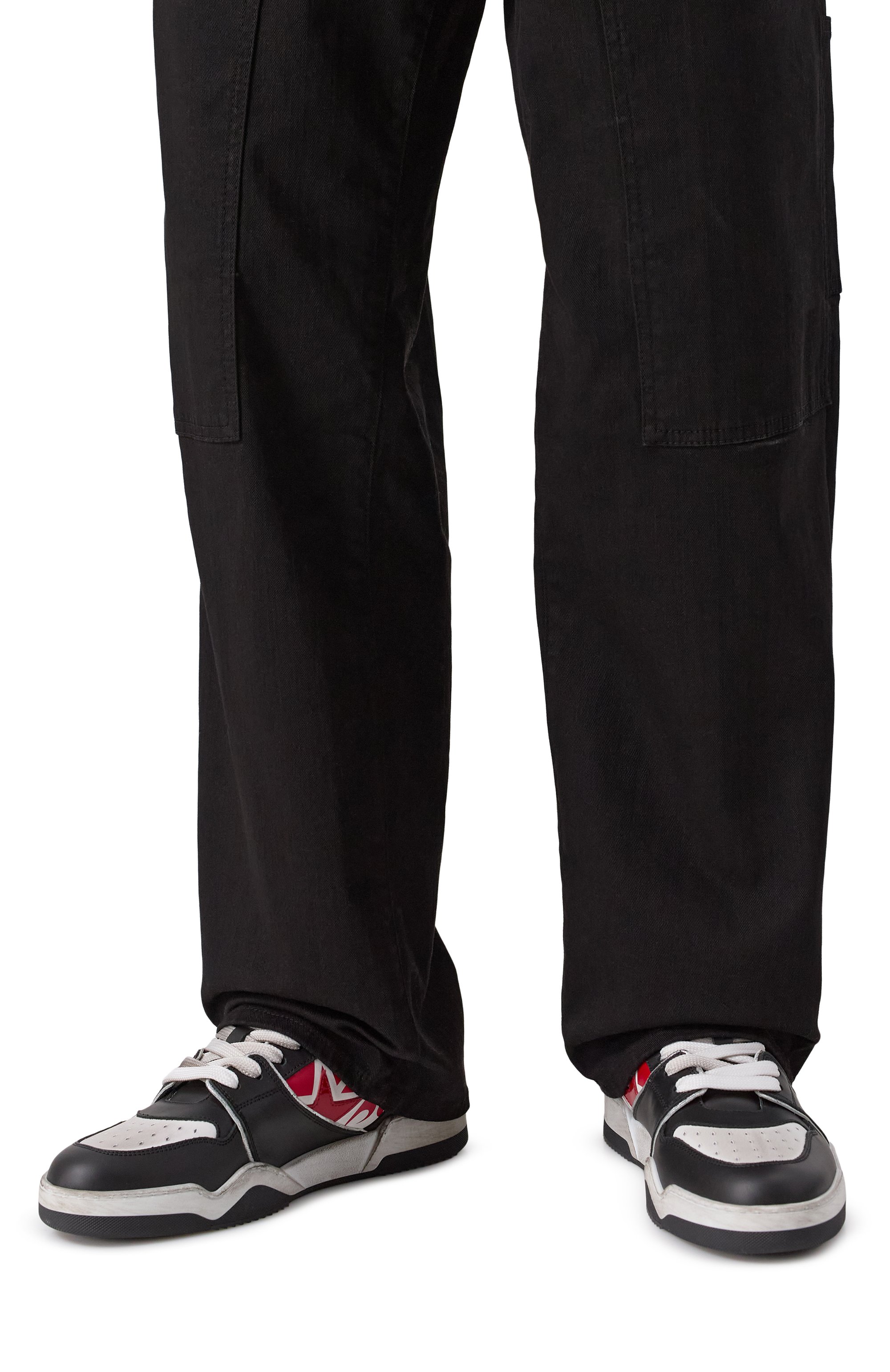 Кожаные кеды spiker DSQUARED2, арт. SNM0428, фото 3