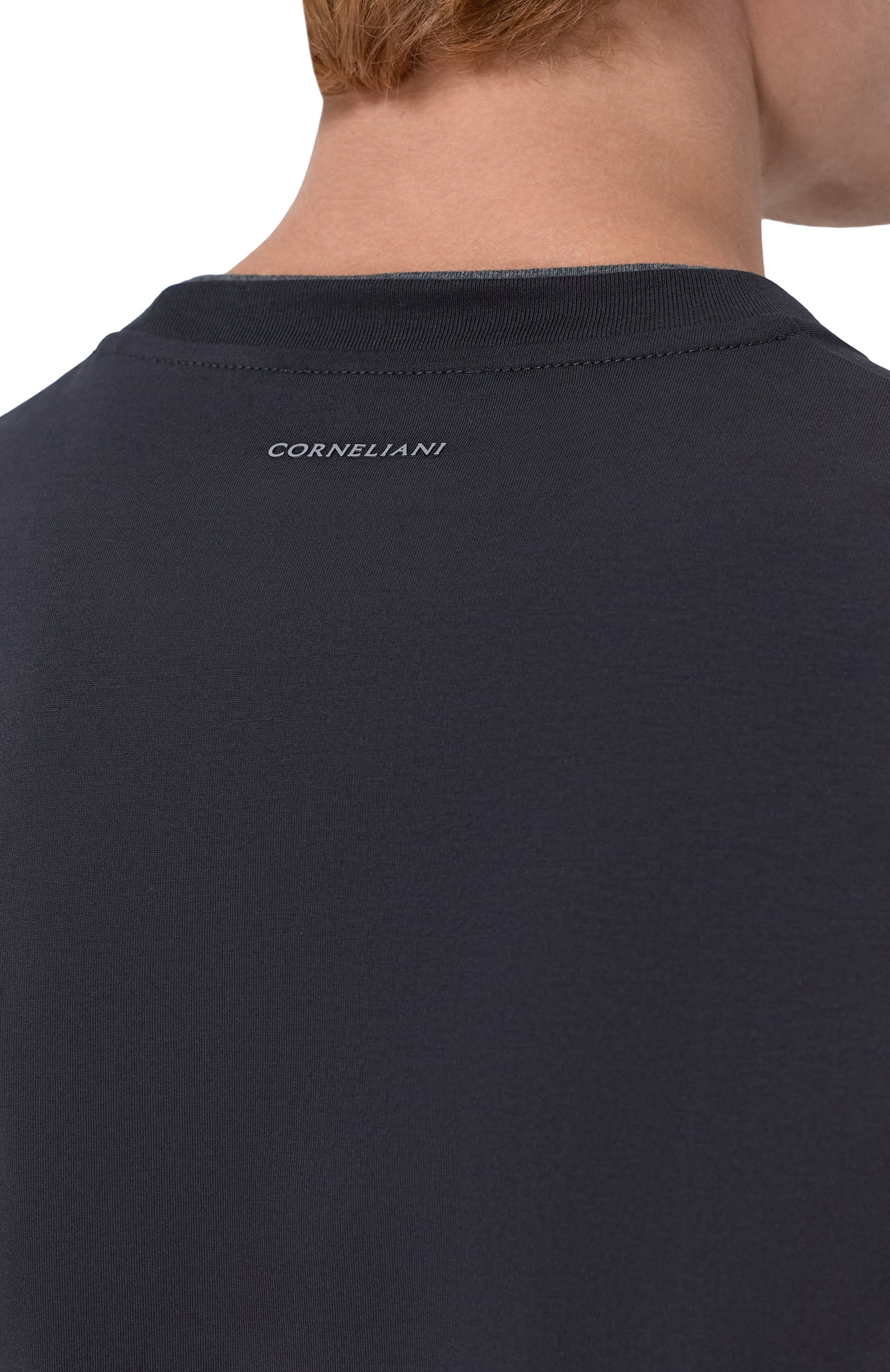 Хлопковая футболка CORNELIANI, арт. 28G571/2A25003, фото 5
