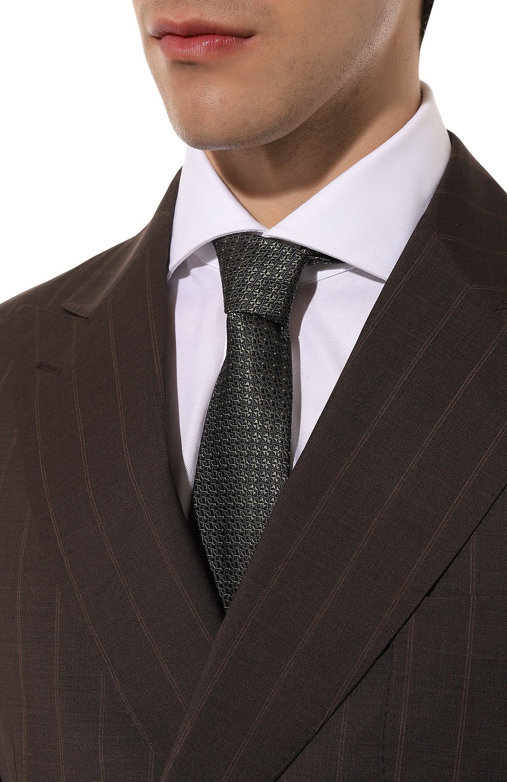 Шелковый галстук CANALI, арт. 18/HJ04135, фото 2