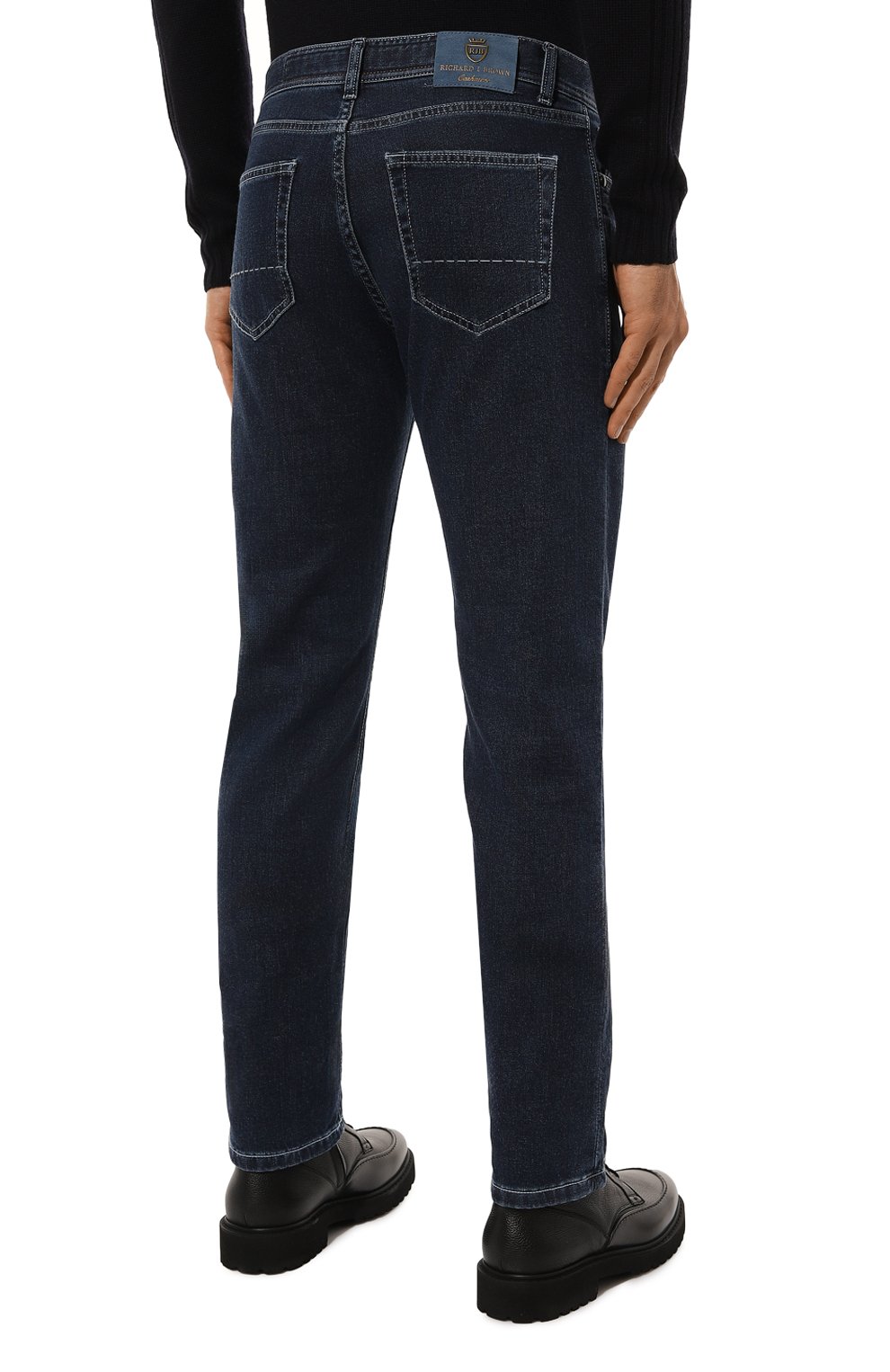 Джинсы RICHARD J. BROWN темно-синего цвета по цене 61550 руб., арт. T0KY0 RB/T27/W00C, фото 4 Джинсы RICHARD J. BROWN, арт. T0KY0 RB/T27/W00C, фото 4