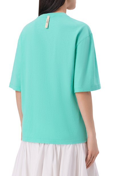 Хлопковая футболка JACQUEMUS, арт. 26ETSW00596/AJ00289, фото 4