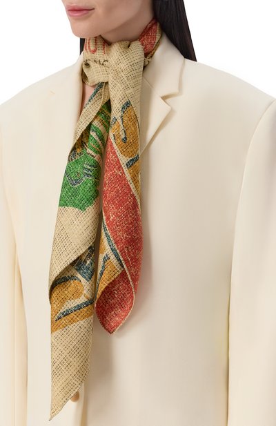 Шелковый платок MOSCHINO, арт. A3302/0496, фото 2