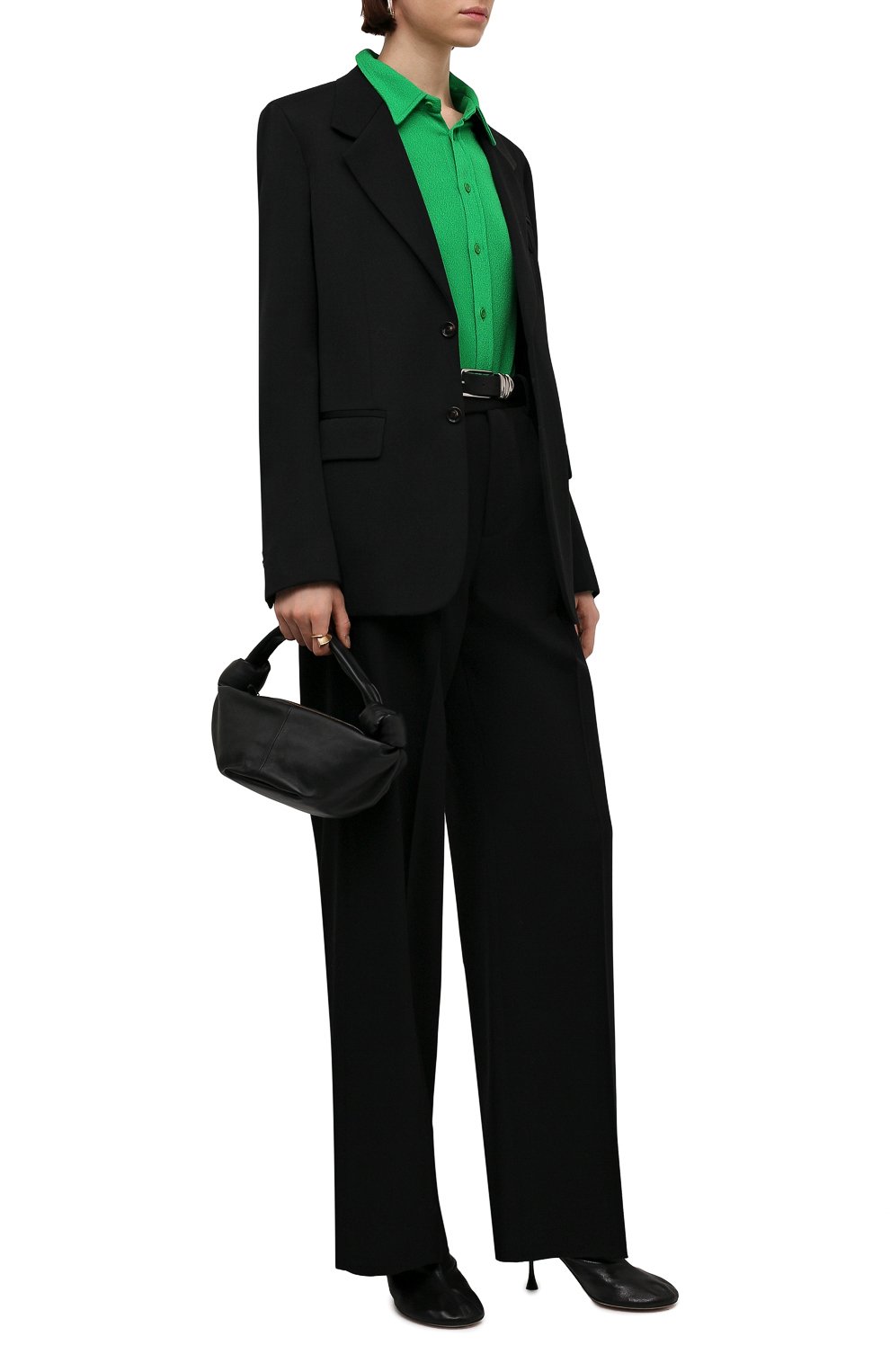 Шерстяные брюки BOTTEGA VENETA, арт. 668760/V0B20, фото 2