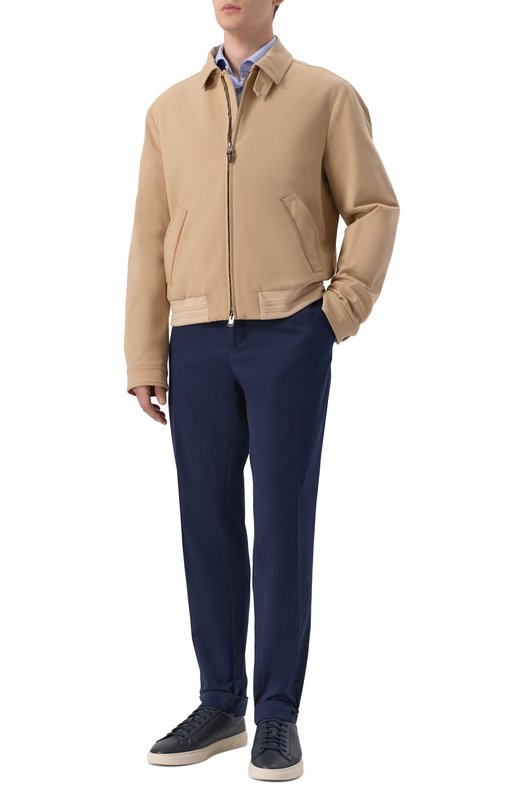 Кожаные кеды Kieran BOSS 50557866 Синий  50557866 Фото 2