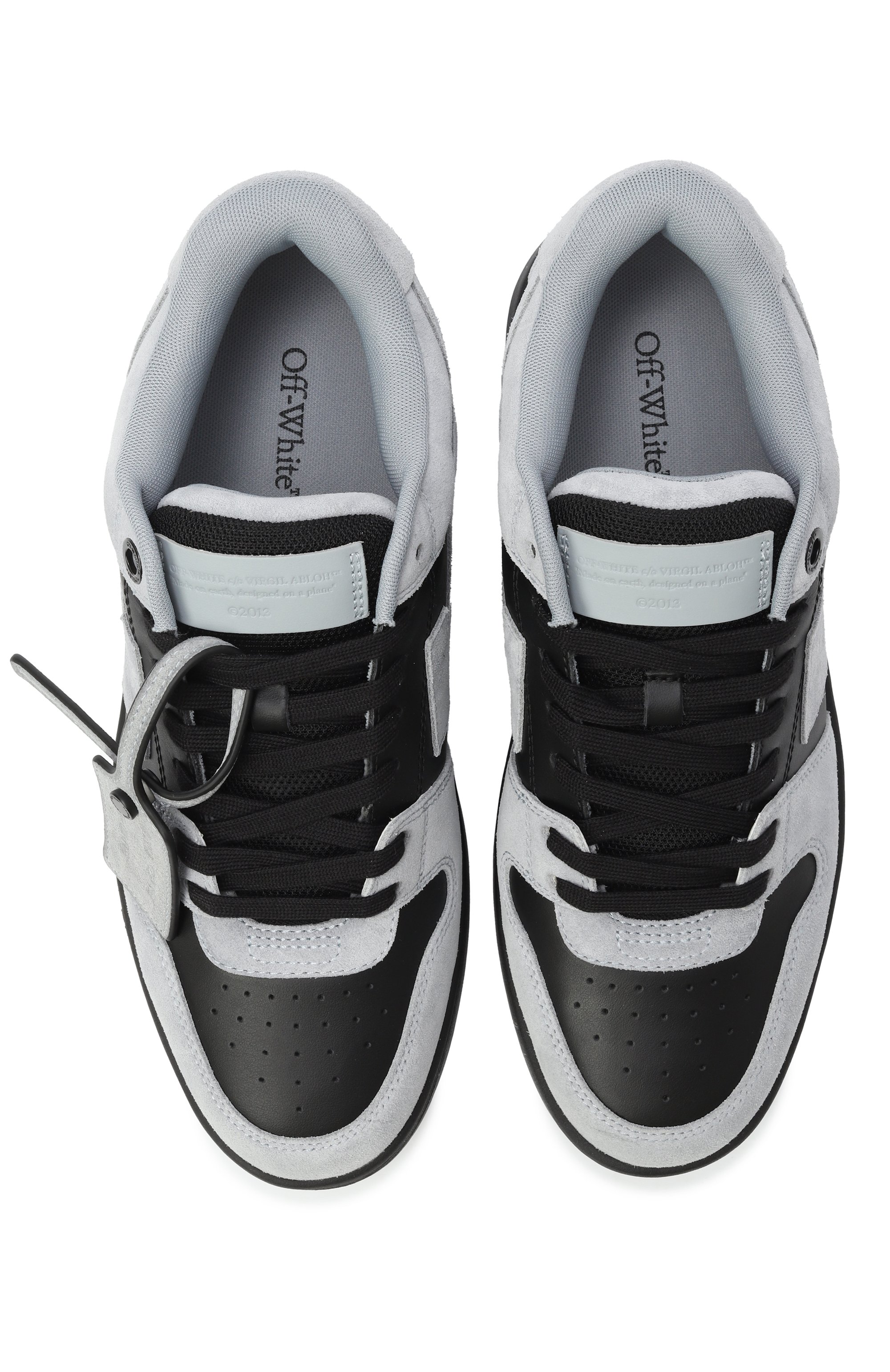 Замшевые кеды out of office OFF-WHITE, арт. 0MIA189S25LEA0070510, фото 6