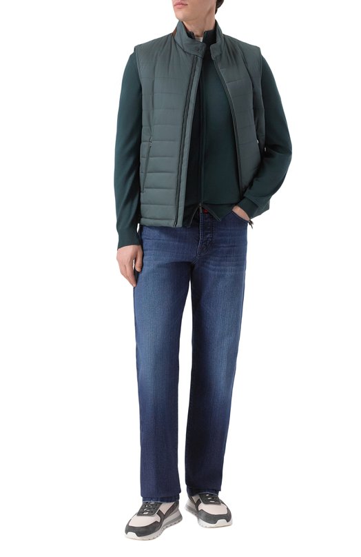 Джинсы Kiton UPNJS1K0115H03 Синий  UPNJS1K0115H03 Фото 2