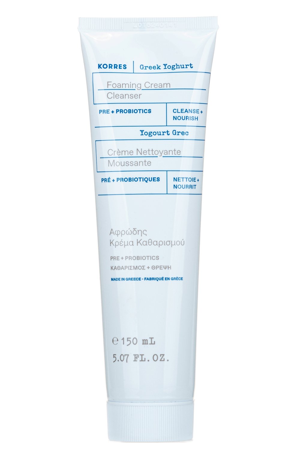 Очищающая пенка с йогуртом, пре- и пробиотиками (150ml) KORRES, арт. 5203069106453, фото 1