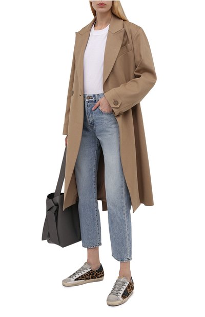 Комбинированные кеды superstar GOLDEN GOOSE DELUXE BRAND, арт. GWF00101.F000565, фото 2