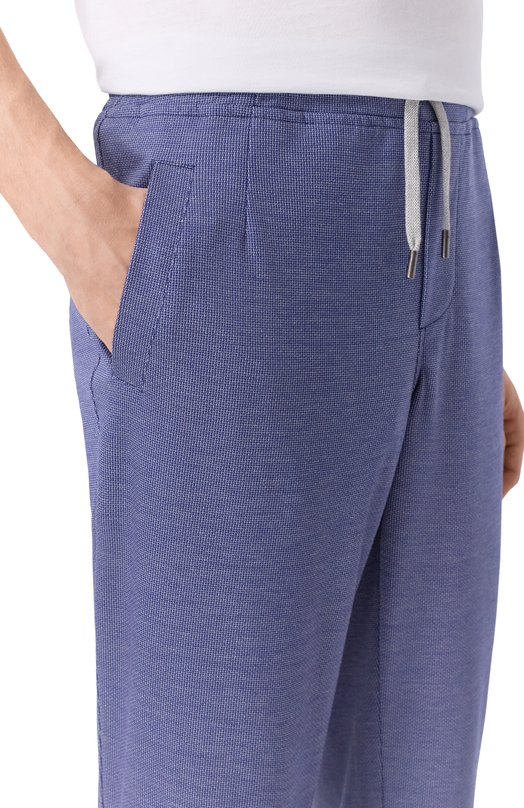 Брюки из шерсти и лиоцелла MVST 14M739.PP00.MUST. Синий  14M739.PP00.MUST. Фото 5