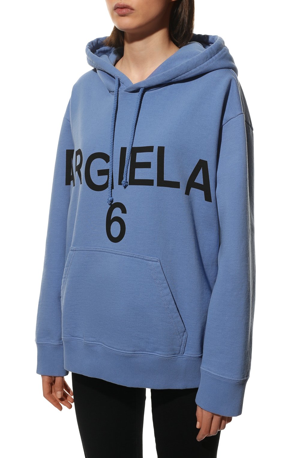 Хлопковое худи MM6, арт. S52GU0161/S25337, фото 3