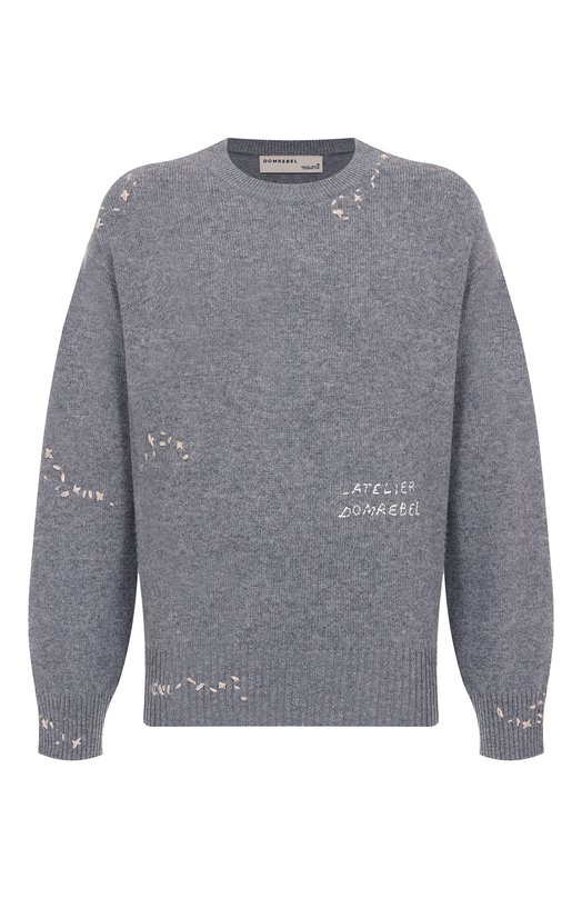 Джемпер DOMREBEL M 0FFICE/KNIT CREWNECK Серый M 0FFICE/KNIT CREWNECK