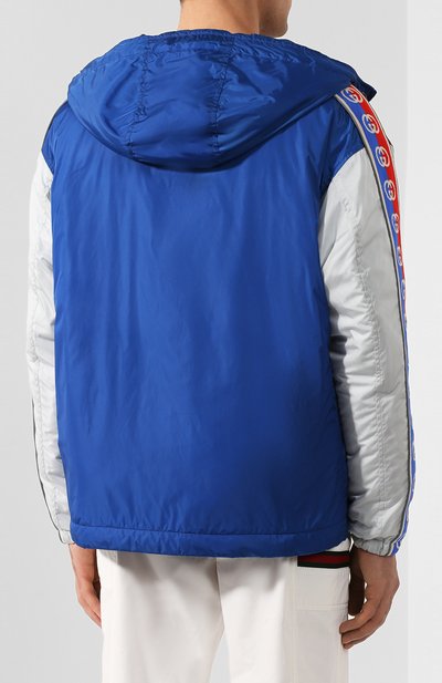 Куртка GUCCI синего цвета по цене 141000 руб., арт. 598722/ZADC9, фото 4 Куртка GUCCI, арт. 598722/ZADC9, фото 4