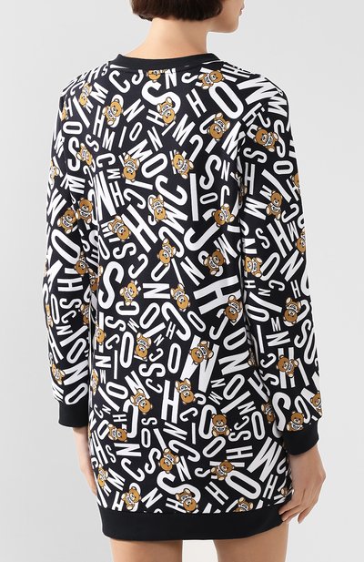 Хлопковое платье MOSCHINO, арт. A1718/9005, фото 4