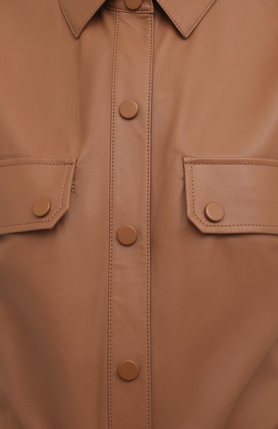 Кожаный комбинезон YVES SALOMON, арт. 20EYP231XXAPAR, фото 5