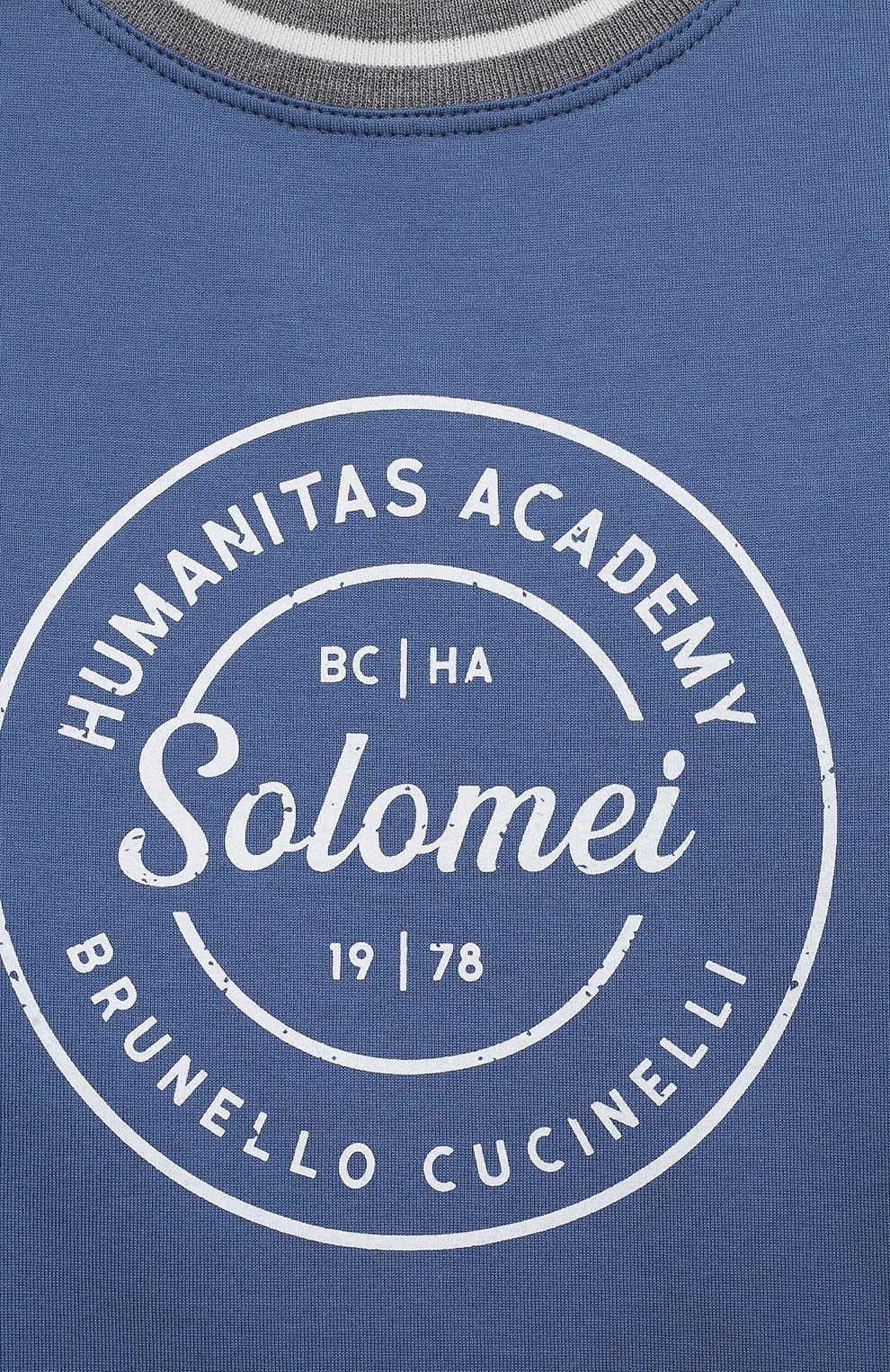 Хлопковый лонгслив BRUNELLO CUCINELLI, арт. B0T61T109B, фото 3