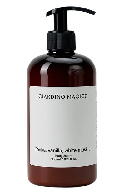 Женское крем для тела tonka, vanilla, white musk, … (500ml)  GIARDINO MAGICO, арт. 4660222281463