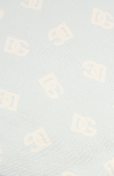 Хлопковое одеяло DOLCE & GABBANA голубого цвета по цене 29700 руб., арт. LNJA88/G7F0H, фото 2 Хлопковое одеяло DOLCE & GABBANA, арт. LNJA88/G7F0H, фото 2