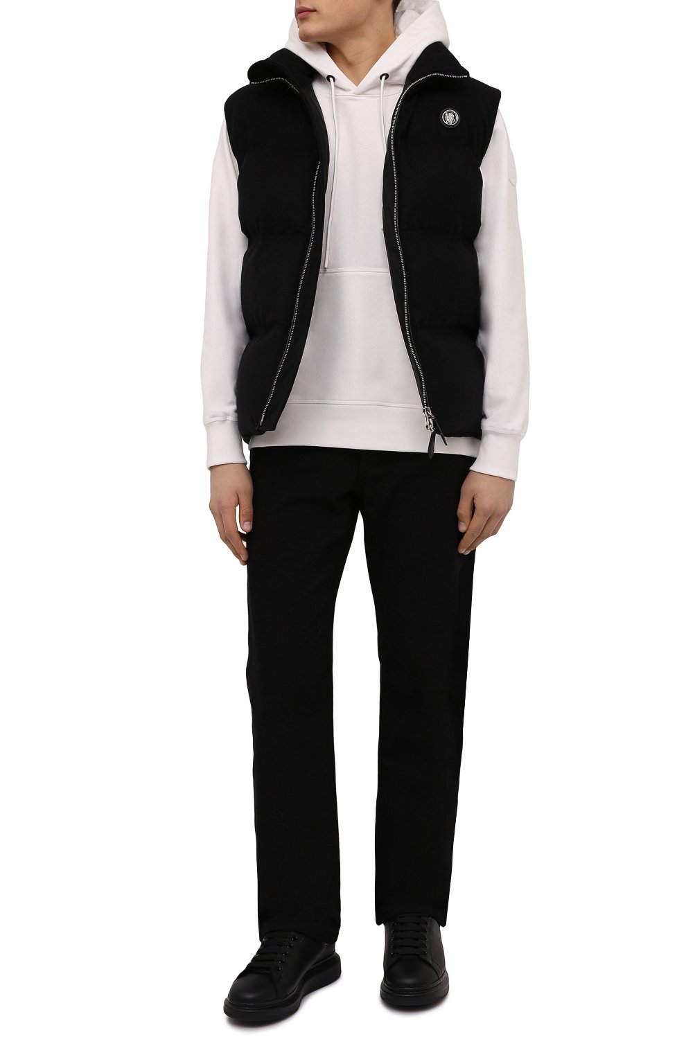 Кожаные кеды oversized ALEXANDER MCQUEEN, арт. 604228/WHVJX, фото 2