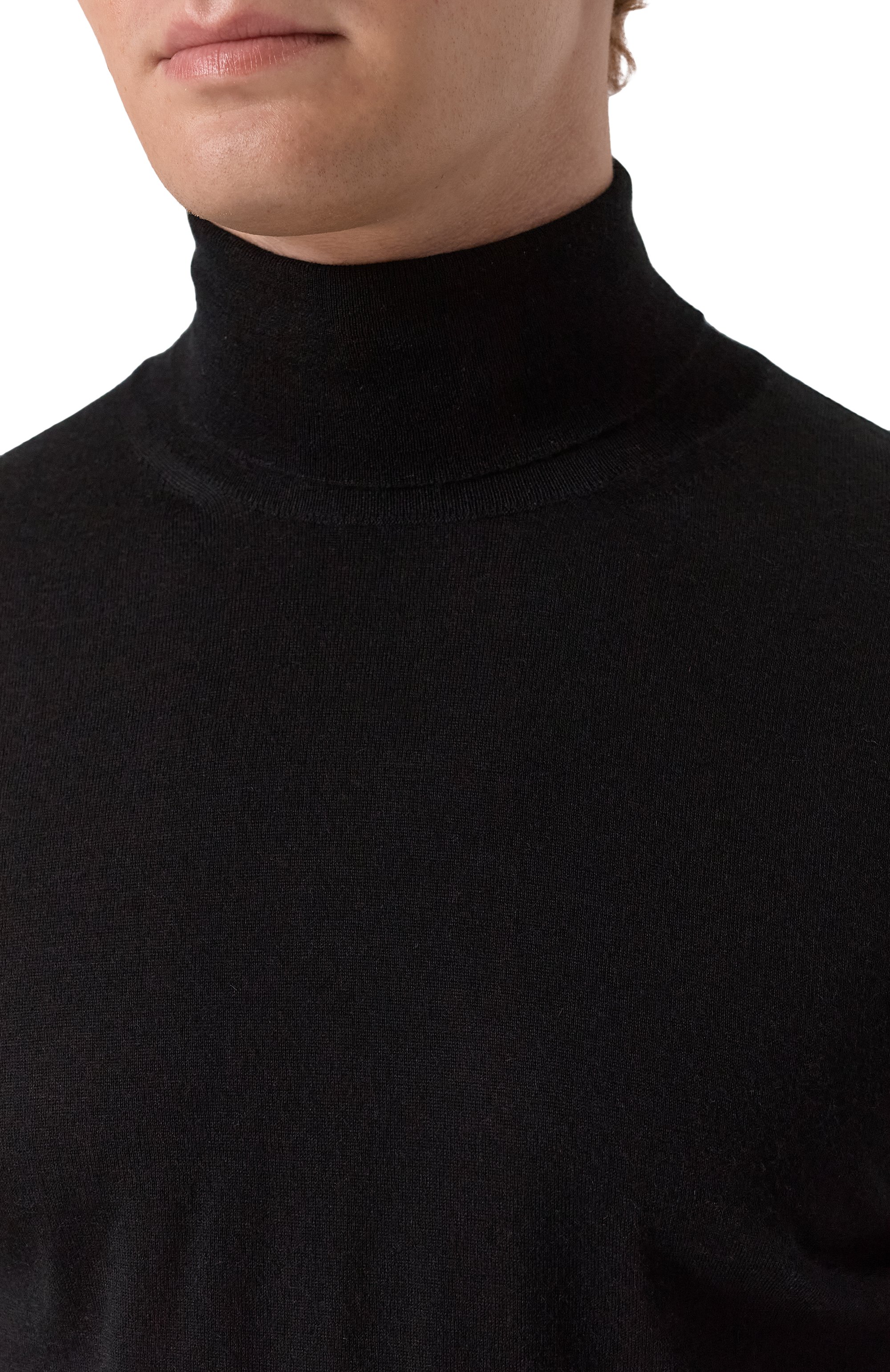 Водолазка из кашемира и шелка FEDELI, арт. MU007124, фото 5