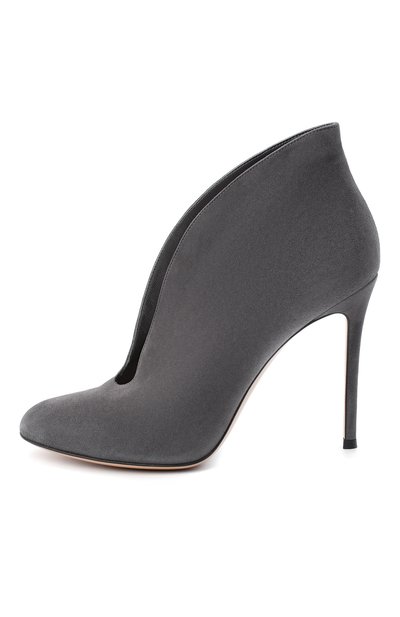 Замшевые ботильоны vamp GIANVITO ROSSI, арт. G29450.15RIC.CAS, фото 3