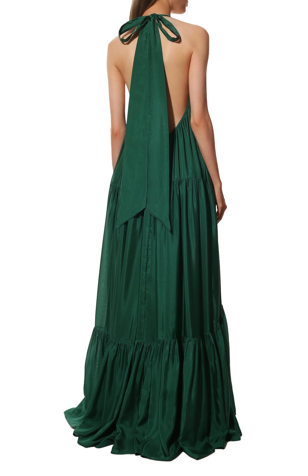 Шелковое платье KALITA, арт. ATLAS MAXI DRESS, фото 4