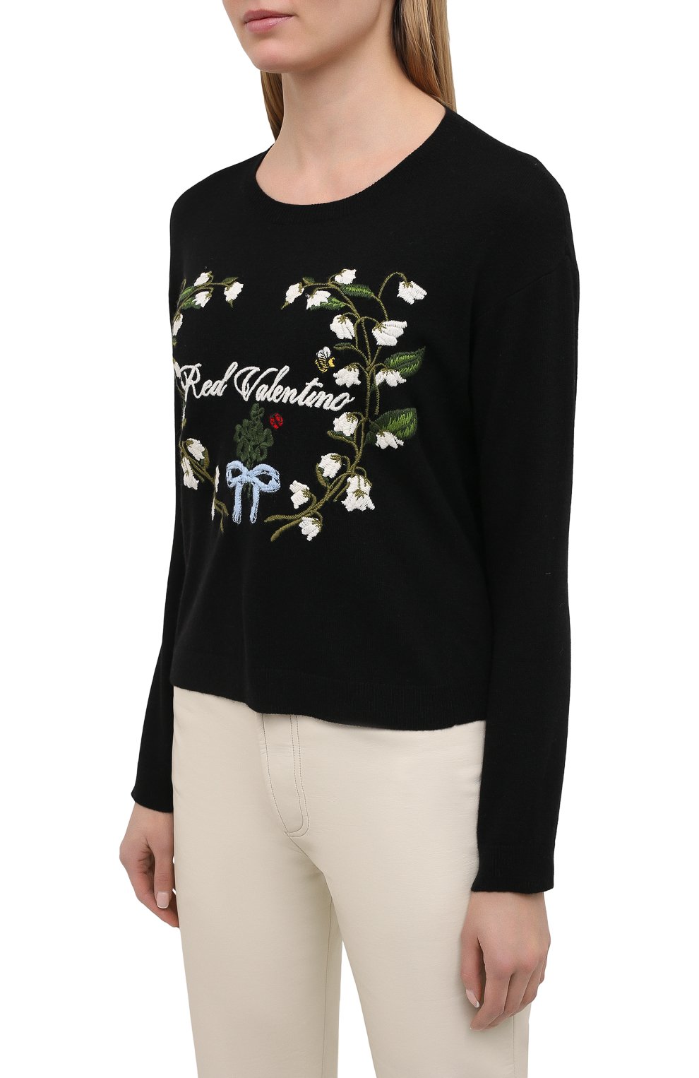 Пуловер из шерсти и вискозы REDVALENTINO, арт. VR3KC06B/5N8, фото 3