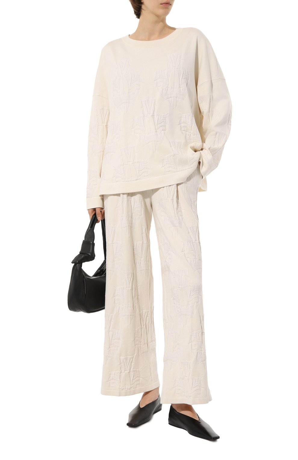 Брюки из шелка и кашемира FREEAGE, арт. W24.PT087.6030.101, фото 2