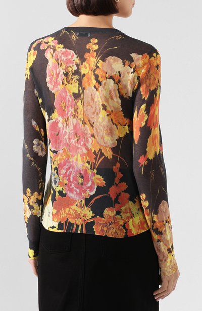 Хлопковый пуловер DRIES VAN NOTEN, арт. 201-11200-9710, фото 4