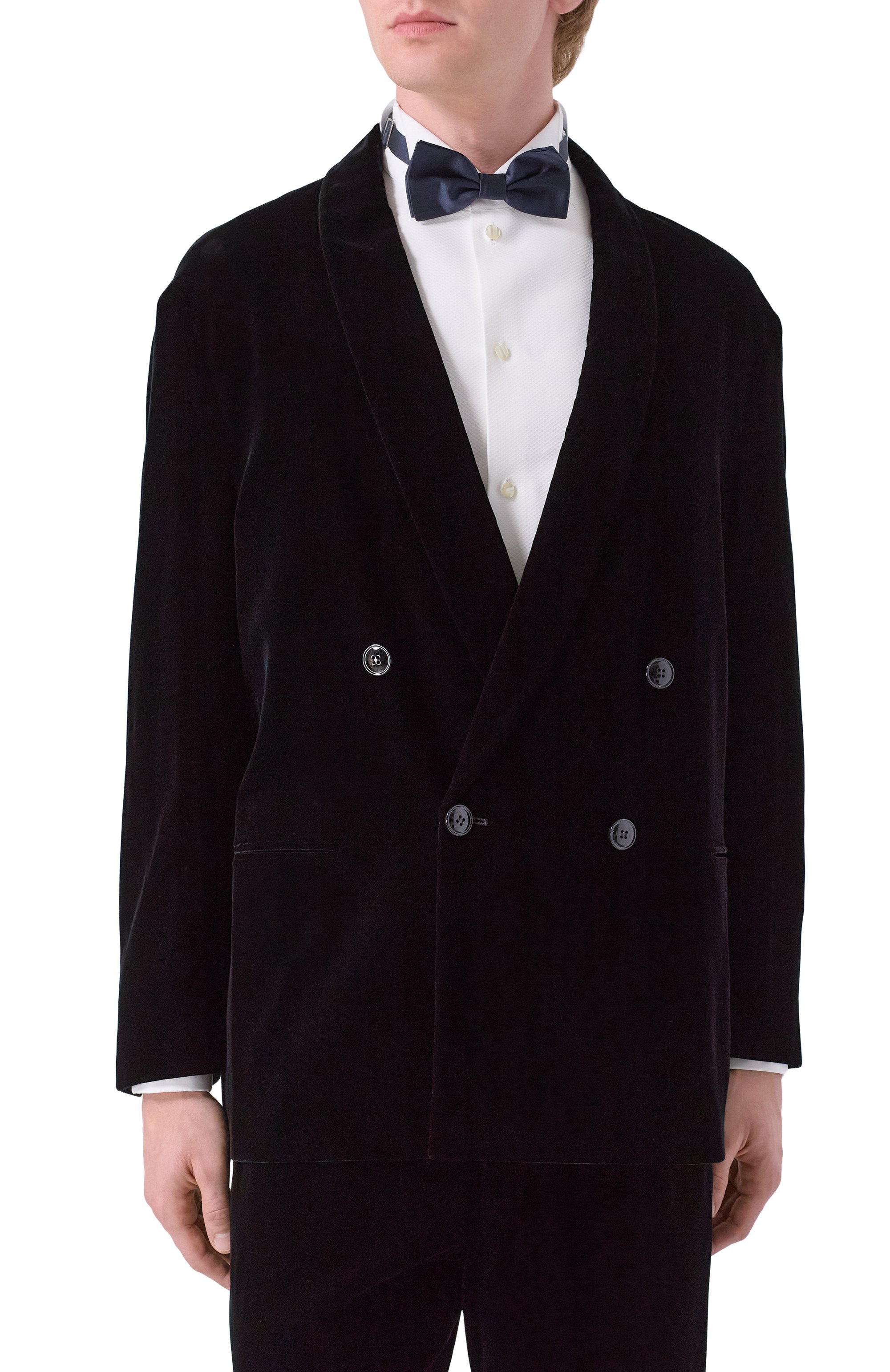 Бархатный пиджак GIORGIO ARMANI, арт. GM002819/TE10046, фото 3