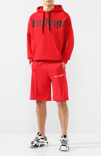 Хлопковое худи PALM ANGELS, арт. PMBB036R206360012010, фото 2