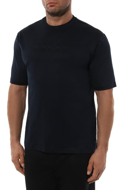 Хлопковая футболка ZILLI, арт. TSR001M0110VZSD00/60, фото 3