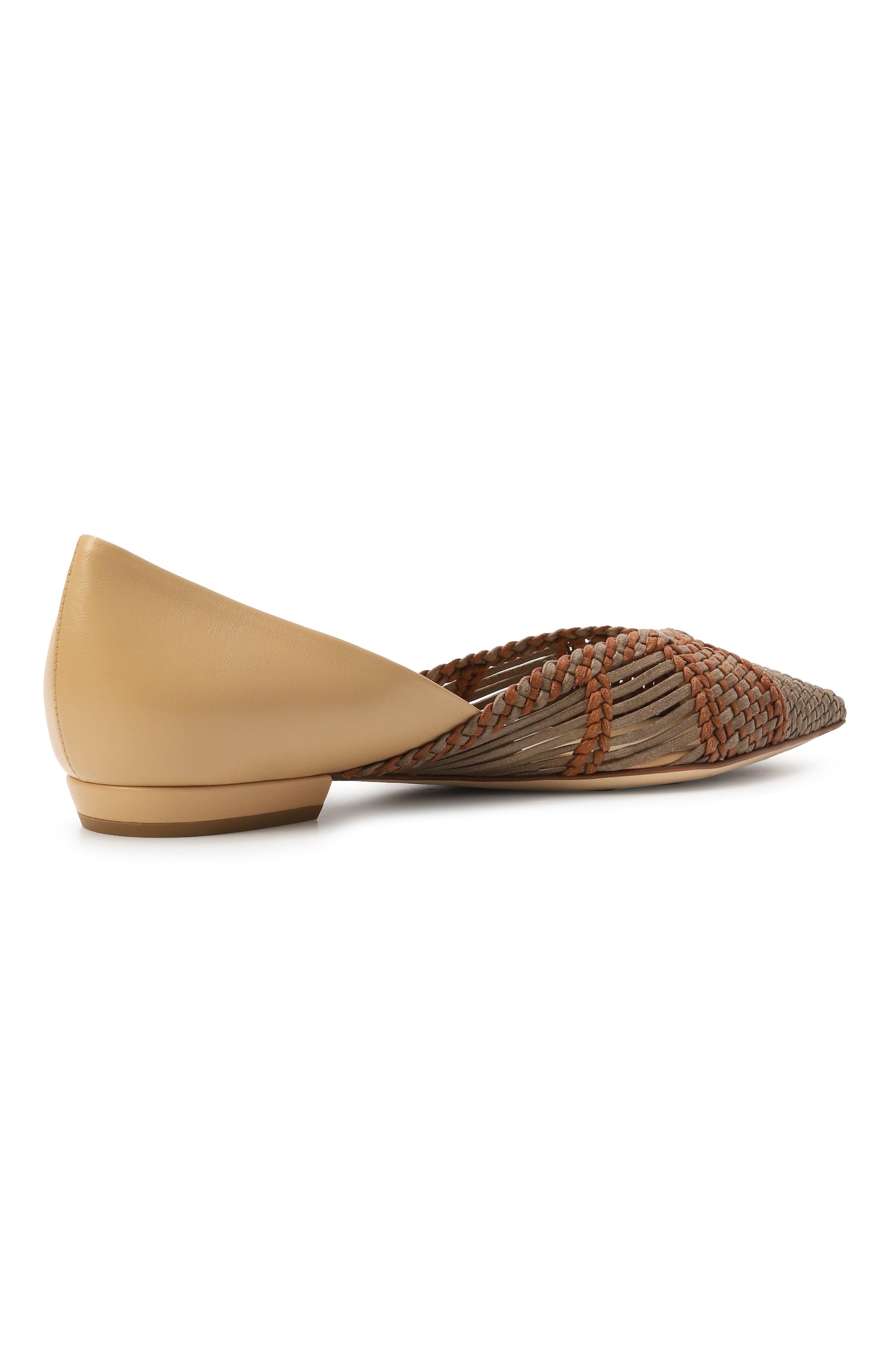 Комбинированные балетки GIORGIO ARMANI, арт. X1D356/XR392, фото 5