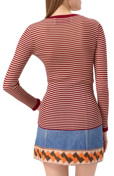 Шелковый пуловер VALENTINO, арт. 6B3KC62S946, фото 4