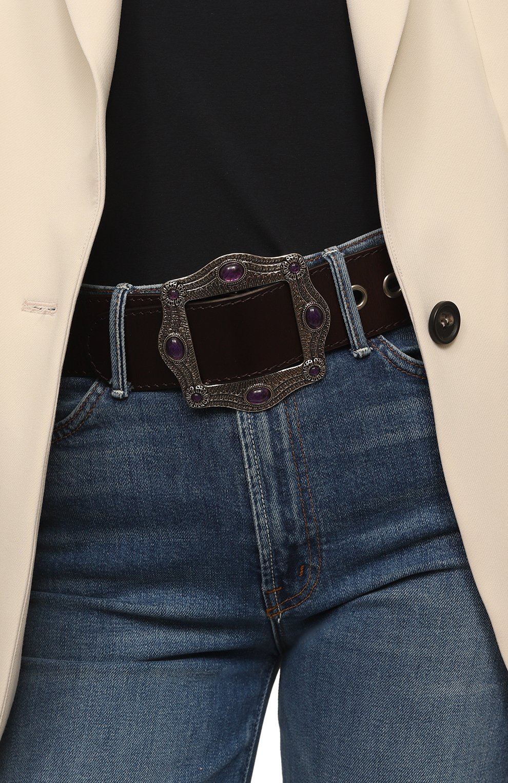 Кожаный ремень GUCCI, арт. 650024 1UDGP, фото 2