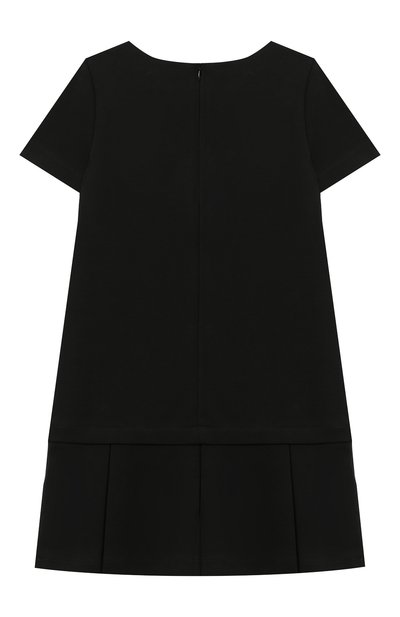 Платье MOSCHINO черного цвета по цене 22850 руб., арт. HDV09H/LJA02/4A-8A, фото 2 Платье MOSCHINO, арт. HDV09H/LJA02/4A-8A, фото 2