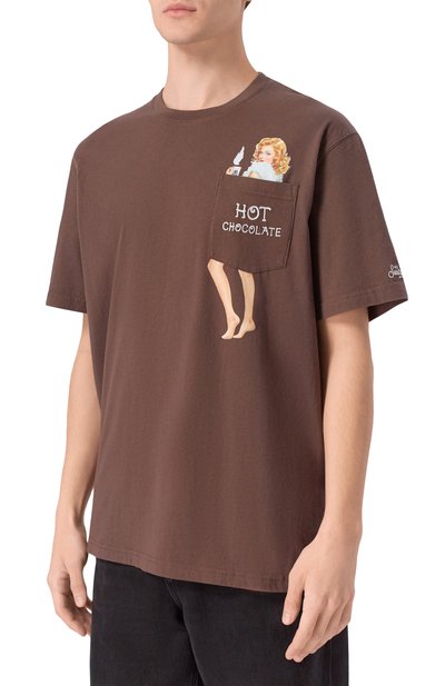 Хлопковая футболка MC2 SAINT BARTH, арт. C0NR0001-02652I/C0NN0R, фото 3