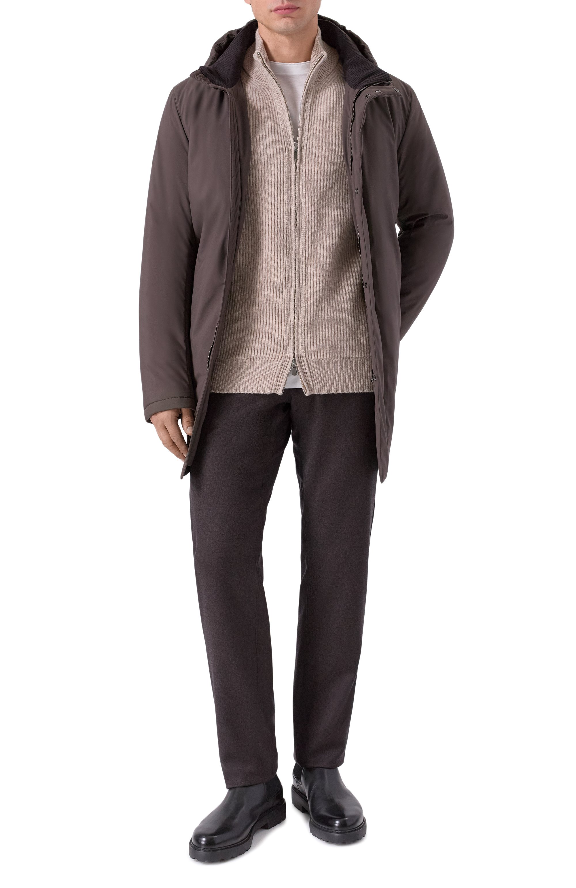 Шерстяной кардиган ANDREA CAMPAGNA, арт. M5625-6142, фото 2